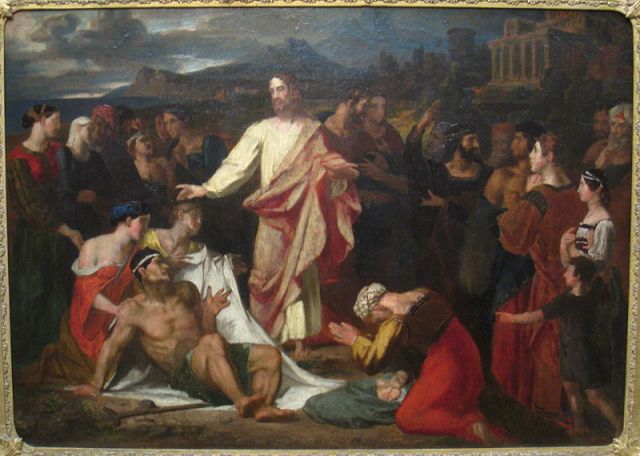 Christ Healing the Sick Painting by Washington Allston, 1813 Source: Wikimedia Commons
